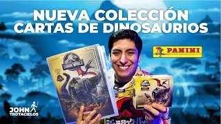 LA NUEVA COLECCIÓN DE CARTAS JURASSIC WORLD DE @panini_mx