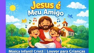 Jesus &eacute; Meu Amigo | M&uacute;sica Infantil Crist&atilde; | Louvor para Crian&ccedil;as | #Jesus&Eacute;MeuAmigo, #LouvorInfantil