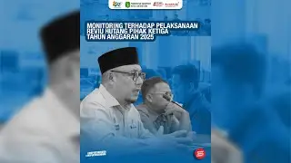 Inspektur Lakukan Monitoring Pelaksanaan Reviu Utang Pihak Ketiga Tahun Anggaran 2025