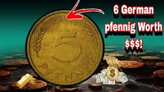 #6 Rare German 5 Pfennig Coins You Must See &ndash; D, F & J Mint Marks!|