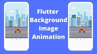 Flutter Image Animation | Move Background Image | Flutter Add Background Image Position