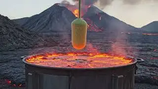 🔥 Lava vs The Hanging Bottle | Ultimate Meltdown Test 🌋