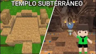 Encontrei o Novo Templo subterr&acirc;neo do Deserto | Ruins of Desert (Mini World)