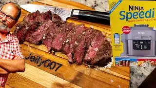 Ninja SPEEDI SOUS VIDE test Beef Tenderloin Filet RAPID COOKER & AIR FRYER displacement method