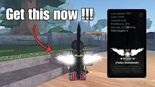 How to get Fallen Showblade Rod in Fisch | Roblox 