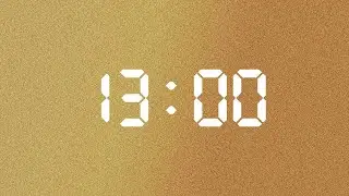 13 Minute Timer Mini Session | Gold Edition | NX