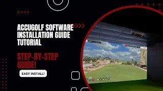 AccuGOLF Hawkeye Software Installation Guide | Step-by-Step Tutorial