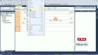CONTROL FPWIN PRO7 [ TWO MOTOR RUN IN SEQUANCE ] PROGRAMMING