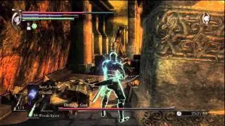 Demon's Souls: Dragon God boss battle (World 2-3) the easy way!