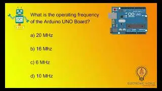 What is the operating frequency of the Arduino UNO Board? #arduinouno #frequency