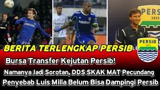 UPDATE NEWS! Bursa Transfer Kejutan, David Silva Buka Suara, Luis Milla Belum Bisa Dampingi Persib