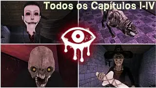 Eyes - The Horror Game | Todos os Capítulos de 1 á 4 em Modo Pesadelo