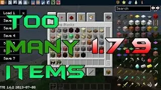 Minecraft 1.7.9: How to install TooManyItems Mod for PC!! (Non-Forge)
