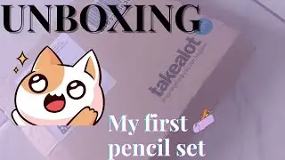🎁 Unboxing My First Ever Art Pencil Set (Beginner Artist Reacts)