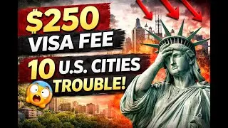 U.S. Tourism Hit Hard: 10 Cities Losing Visitors After New $250 Visa Fee