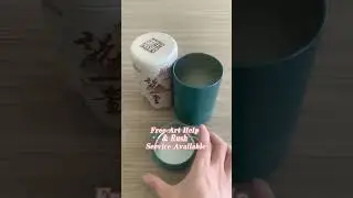 Custom Printed Round Black 150 Gram Coffee Bean Tin Can Canister