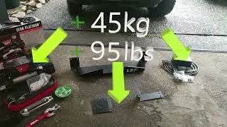 Land Rover LR3 - winch parts & tools