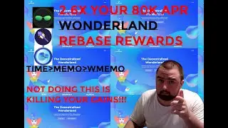 Tutorial: How to increase your 80,000 apy on Wonderland Time to 160,000 with no risk of liquidation