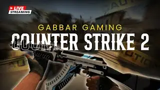 🔴 LIVE: CS2 RANK PUSH | Aim On Fire 🔥|High Intensity Matches + Fun Vibes! | GABBAR GAMING (vertical)