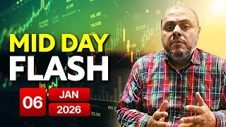 Midday Flash 06 Jan | Stock Market Hits 184K+ | FFC, AIRLINK, DGKC, PIOC Updates | Market Analysis