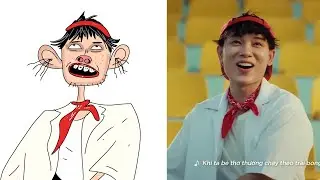 LẤM LEM RỰC RỠ VIETNAMESE DRAWING MEME | CAN I DRAW YOU | Tr&uacute;c Nh&acirc;n x Huỳnh Như