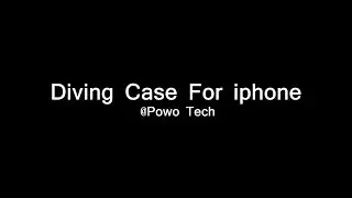 Awesome！！Unboxing of Diving Case for iphone 8 &8Plus 40 Meters Diving