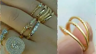 Simple and beautiful finger rings for women || daily wear accessories||