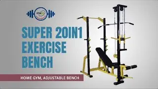 Gym24 Super 20 in 1 Home Gym All In one Machine | Home Gym #gym24equipments #ufitindia #bench