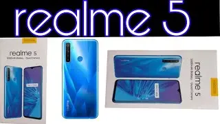 real me 5 unboxing  review and features