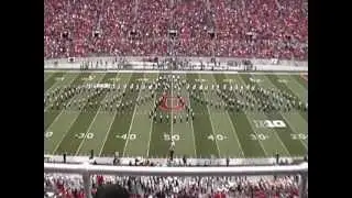 OHIO STATE MARCHING BAND TBDBITL MICHIGAN HALFTIME 11-24-2012