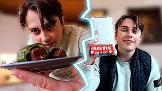 Tester Snigurkers og &Aring;pner SYK Pakke!🥒🍫😍 *VLOG*
