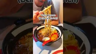 Yume Ramen Bellevue #zurich #z&uuml;rich  #switzerland #tantanmen #misoramen #pannacotta #ramennoodles