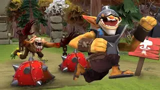 1 v 9 Techies - Let's Try This Again..