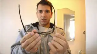 How to fix bent eye glasses