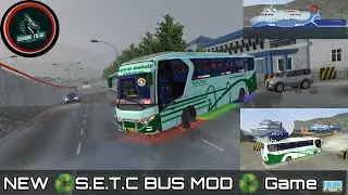 😇NEW S.E.T.C Green Bus Mod 💥 Bus simulator game 🎀 @gamingpathi1262 @sethu20015