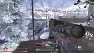 Modern warfare 2: quickscoping montage , on al maps