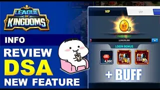 REVIEW FITUR BARU DRAGON SOUL AMBER, DSA PLEDGING & DSA SHOP LEAGUE OF KINGDOMS 2023