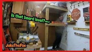 Starting To Build The Lower Shelf In The Shed! 