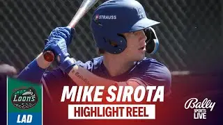 Dodgers CF Mike Sirota 2025 Minor League Baseball Highlights | Bally Sports Live