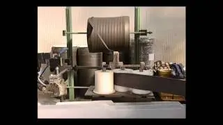 Impianto in continuo per produzione di pannelli copertura residenziali con sagoma a 'coppo'
