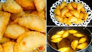 SOOJI MAWA GUJIYA RECIPE | MAWA GUJIYA RECIPE | FESTIVAL SPECIAL GUJIYA RECIPE @SalehazxKitchen 