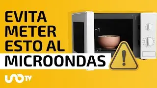 Qué es lo que jamás debes meter al horno de microondas