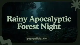 Heavies The Eyes!!!!! Rain Ambiance Meditation for Deep Sleep and Relaxation