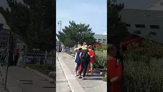 первый день  в Триесте, Италия