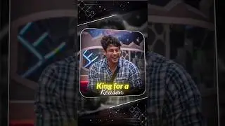 King For a reason #bigboss #siddharthsukla