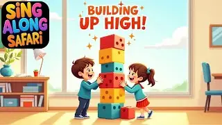 Building Up High | Kids' Favorite Building Song! | Fun Nursery Rhyme for Toddlers