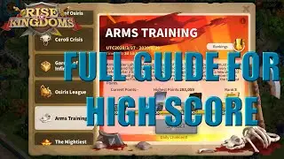 Full Guide for Lohar Arms Training to get a high score - Rise of Kingdoms
