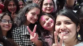 Holi mahotsav ।। SSJ University Almora with #inderarya #ssjuniversity #holi #ankitanku#almora