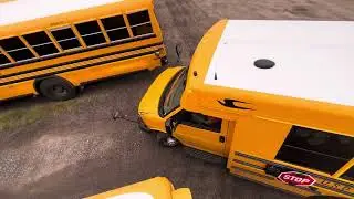 Maize Transportation- This is not how to back out of your bus stall.