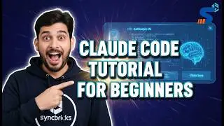 Claude Code Tutorial for Beginners | Install on Windows & Build Real Apps with AI